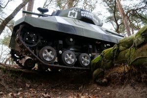 Minitank / kleine legertank / paintball tank